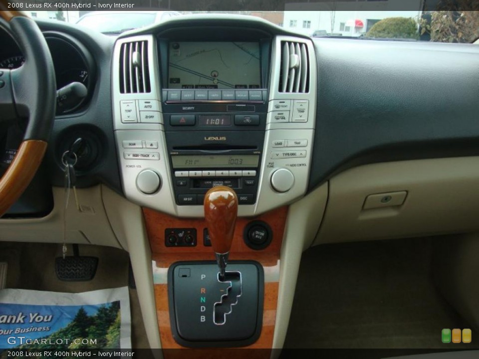 Ivory Interior Controls for the 2008 Lexus RX 400h Hybrid #41424575