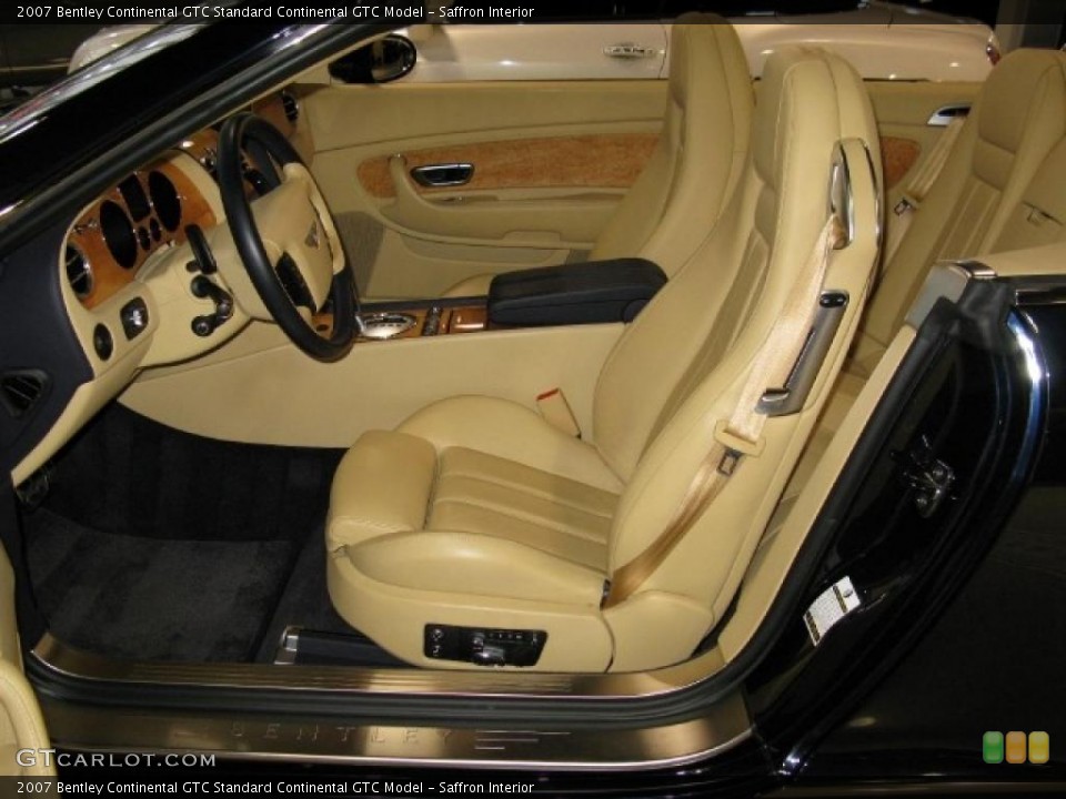Saffron Interior Photo for the 2007 Bentley Continental GTC  #41426567