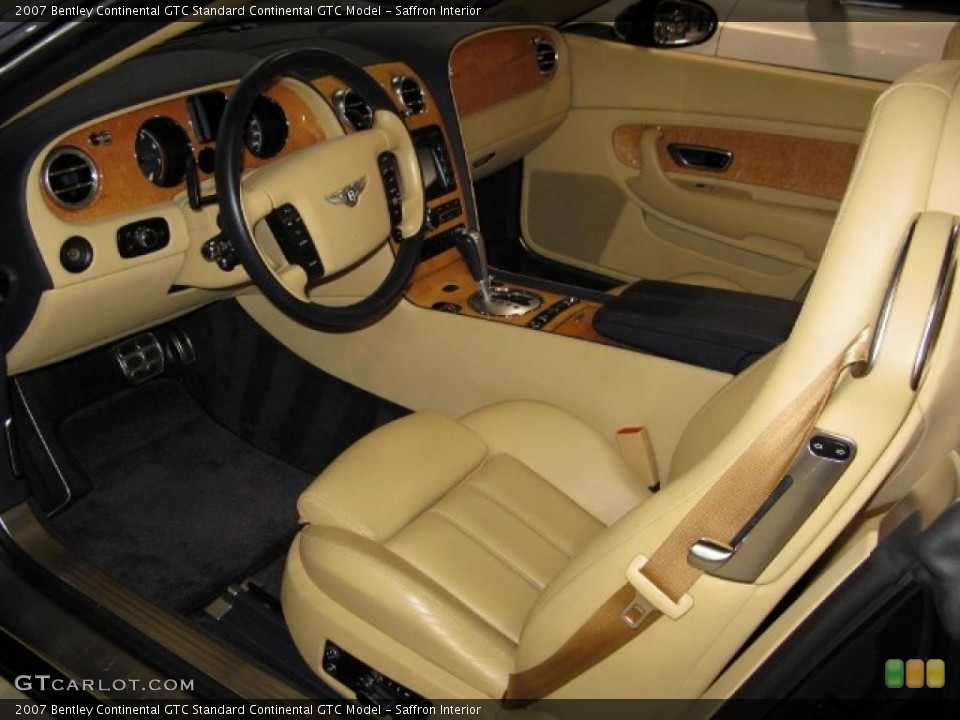 Saffron Interior Photo for the 2007 Bentley Continental GTC  #41426583