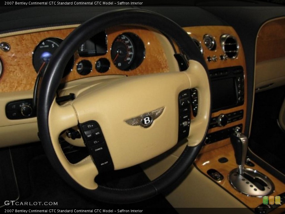 Saffron Interior Steering Wheel for the 2007 Bentley Continental GTC  #41426621