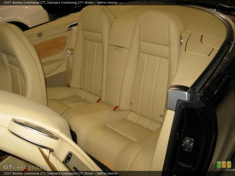 Saffron Interior Photo for the 2007 Bentley Continental GTC  #41426755