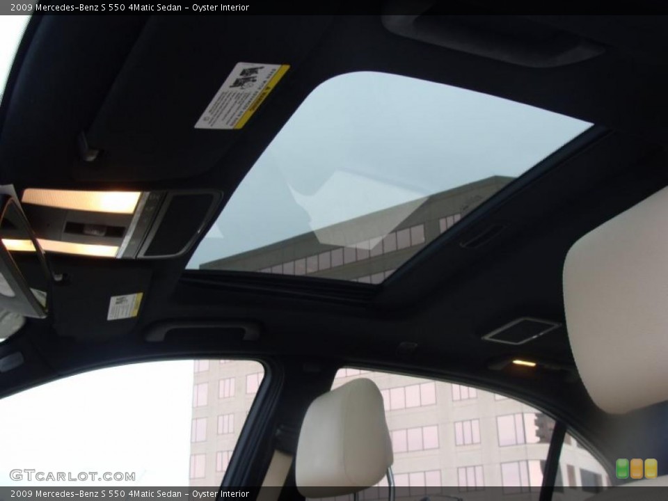 Oyster Interior Sunroof for the 2009 Mercedes-Benz S 550 4Matic Sedan #41427595
