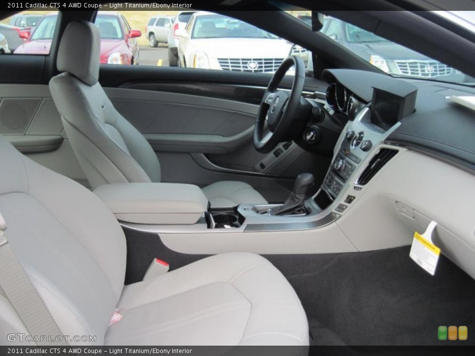 Light Titanium/Ebony Interior Photo for the 2011 Cadillac CTS 4 AWD Coupe #41431351
