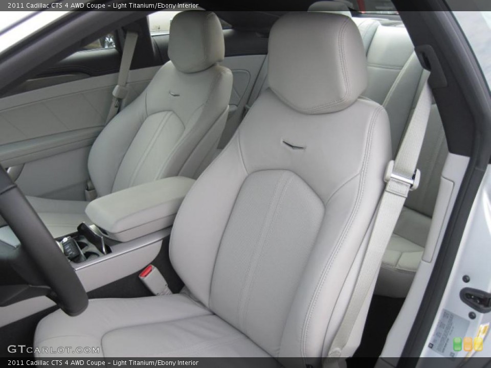 Light Titanium/Ebony Interior Photo for the 2011 Cadillac CTS 4 AWD Coupe #41431387