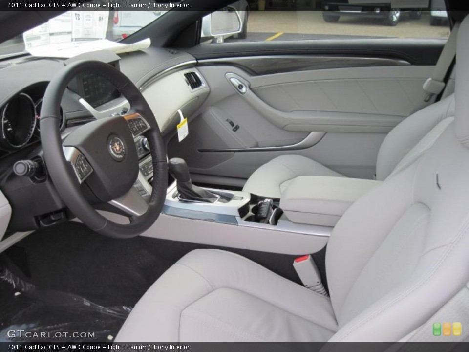 Light Titanium/Ebony Interior Photo for the 2011 Cadillac CTS 4 AWD Coupe #41431403