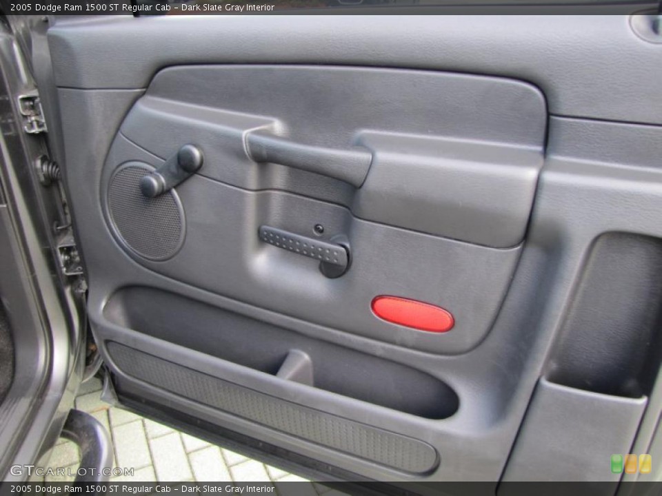 Dark Slate Gray Interior Door Panel for the 2005 Dodge Ram 1500 ST Regular Cab #41432823