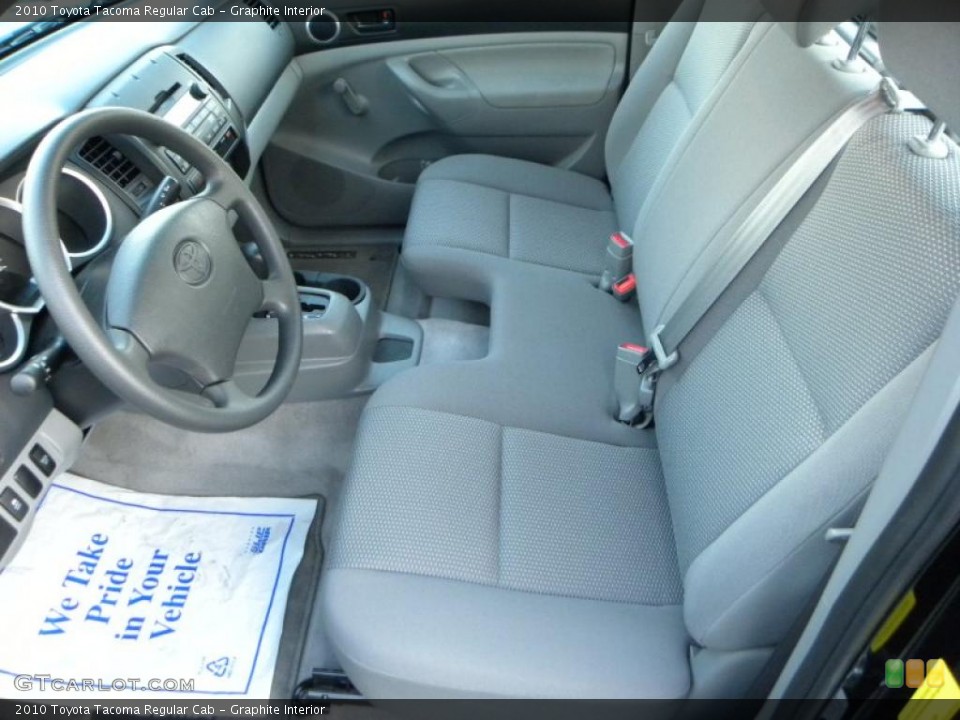 Graphite Interior Photo for the 2010 Toyota Tacoma Regular Cab #41436515