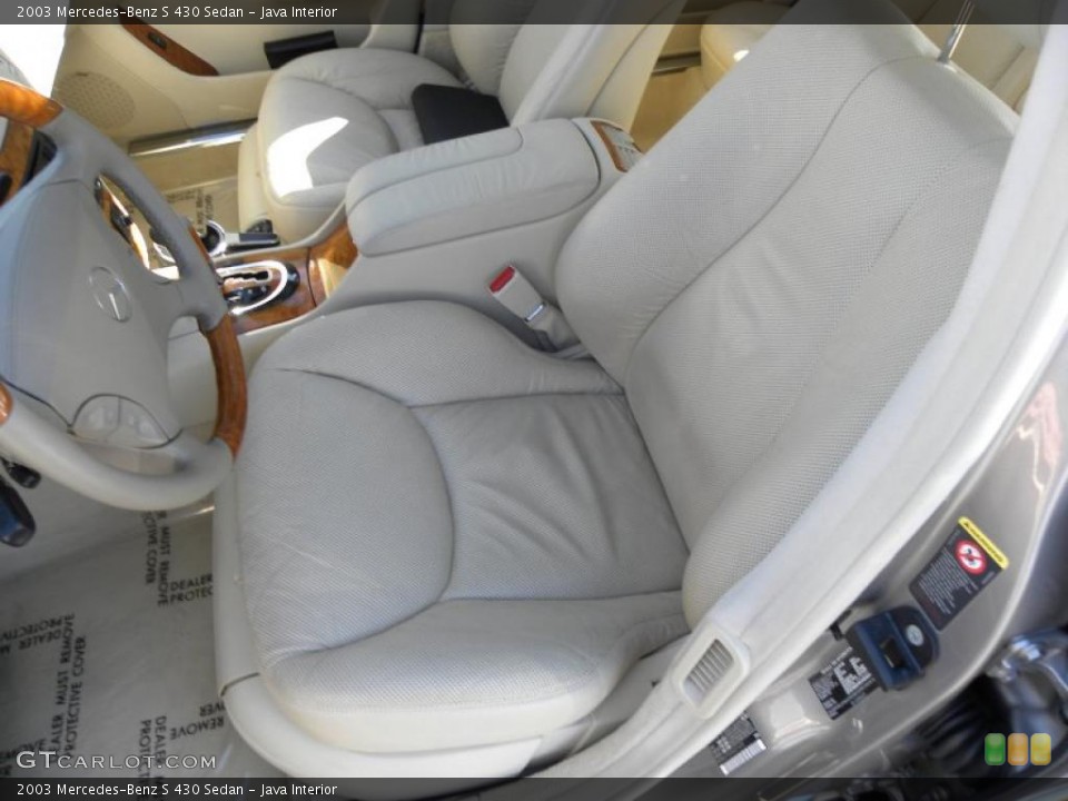 Java Interior Photo for the 2003 Mercedes-Benz S 430 Sedan #41437019