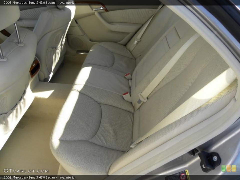 Java Interior Photo for the 2003 Mercedes-Benz S 430 Sedan #41437055