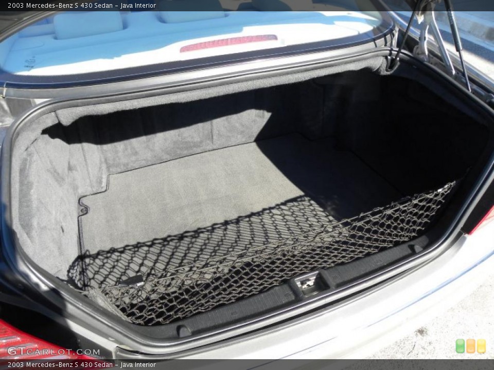 Java Interior Trunk for the 2003 Mercedes-Benz S 430 Sedan #41437195