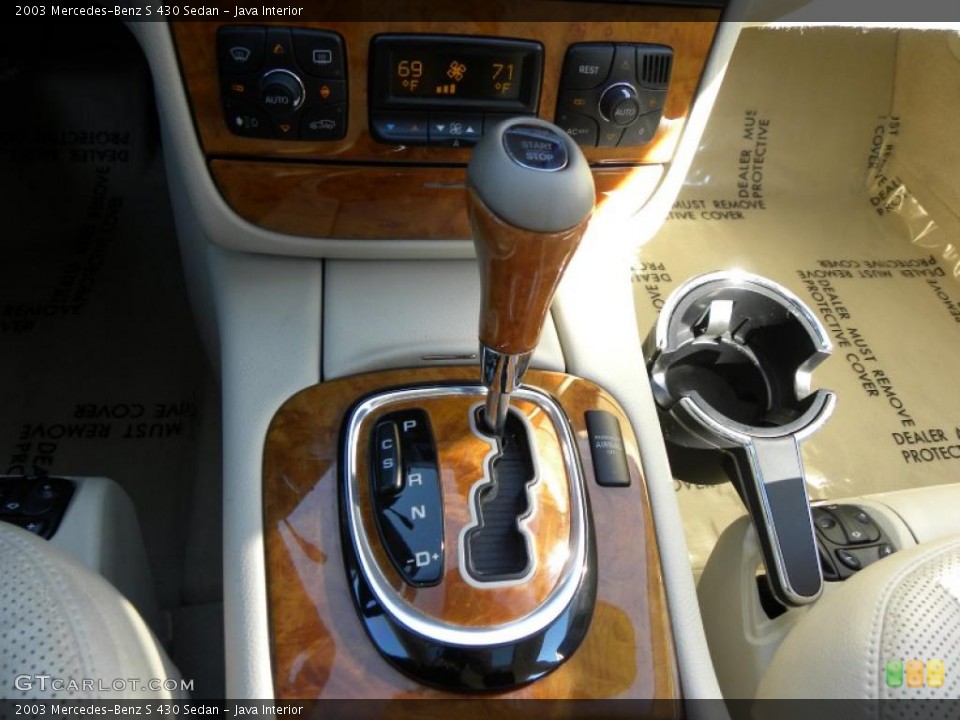 Java Interior Transmission for the 2003 Mercedes-Benz S 430 Sedan #41437291