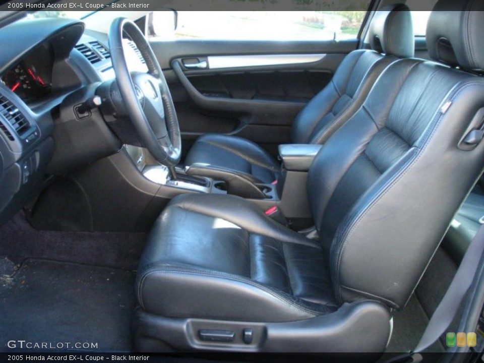 Black Interior Photo for the 2005 Honda Accord EX-L Coupe #41438527