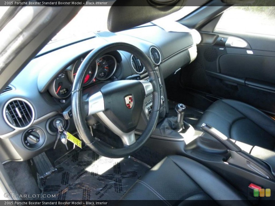 Black Interior Photo for the 2005 Porsche Boxster  #41438759