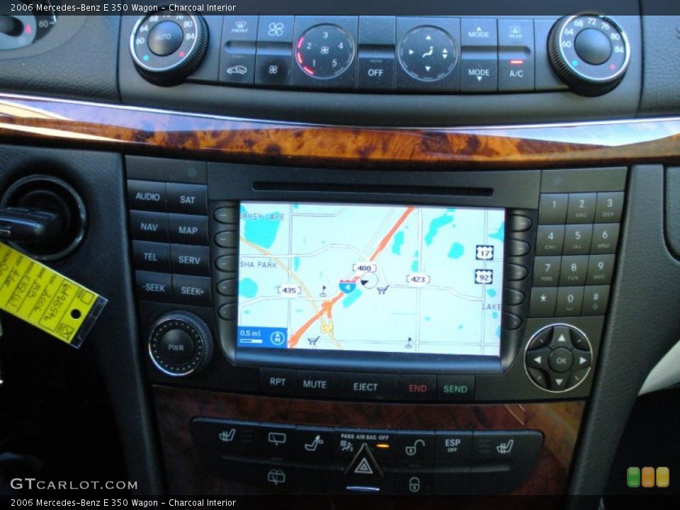 Charcoal Interior Navigation for the 2006 Mercedes-Benz E 350 Wagon #41439107