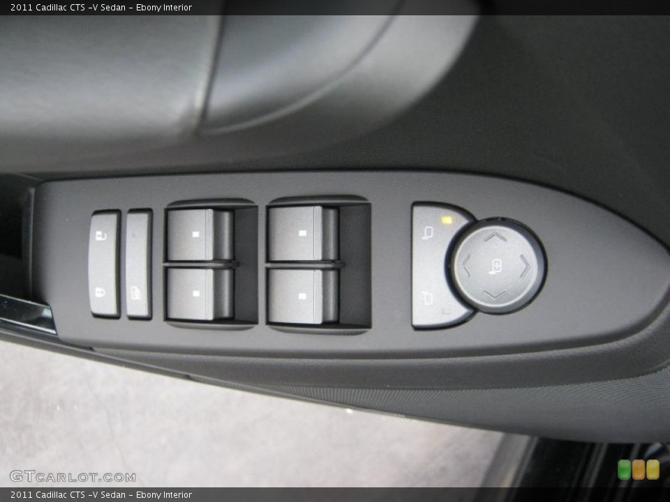 Ebony Interior Controls for the 2011 Cadillac CTS -V Sedan #41439831