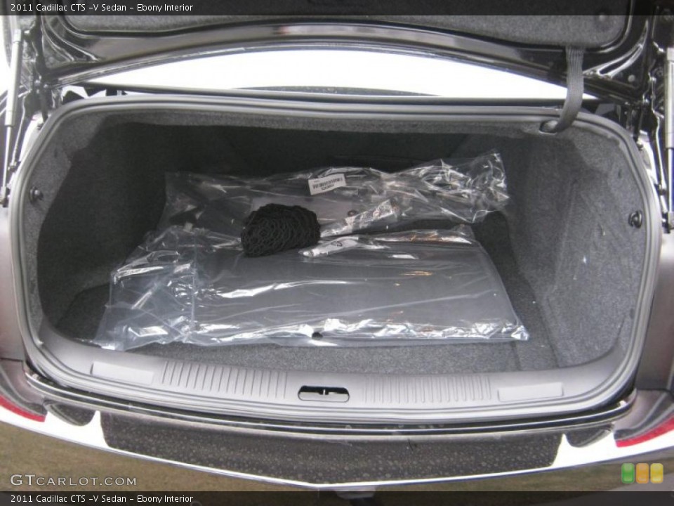 Ebony Interior Trunk for the 2011 Cadillac CTS -V Sedan #41439903