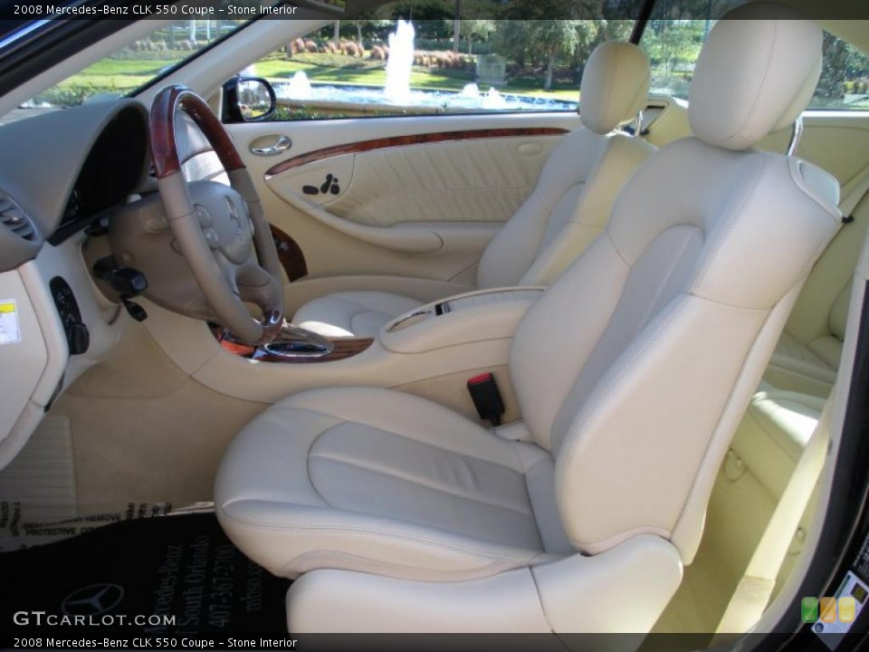 Stone Interior Photo for the 2008 Mercedes-Benz CLK 550 Coupe #41440859
