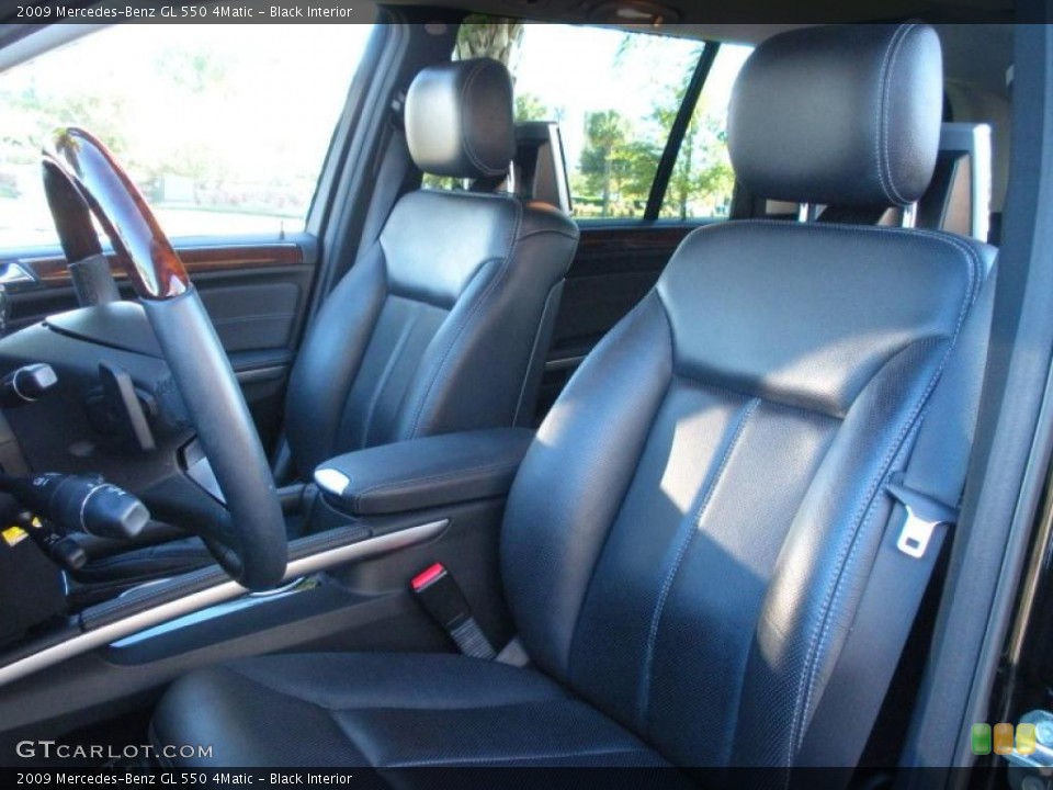 Black Interior Photo for the 2009 Mercedes-Benz GL 550 4Matic #41441219