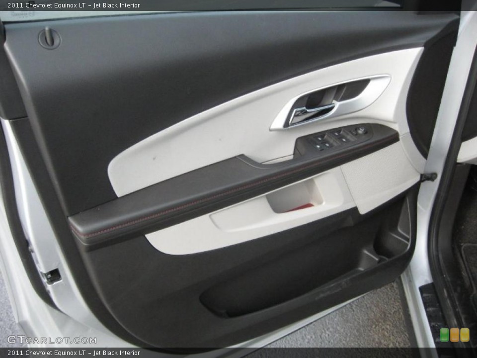 Jet Black Interior Door Panel for the 2011 Chevrolet Equinox LT #41442051