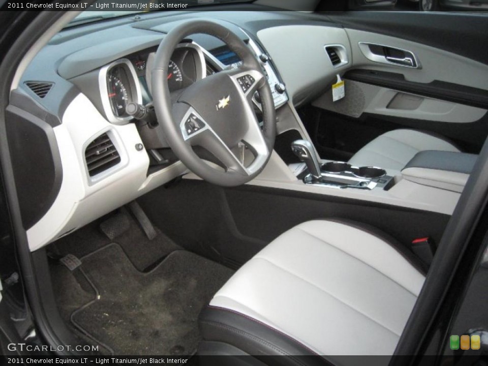 Light Titanium/Jet Black Interior Photo for the 2011 Chevrolet Equinox LT #41442363