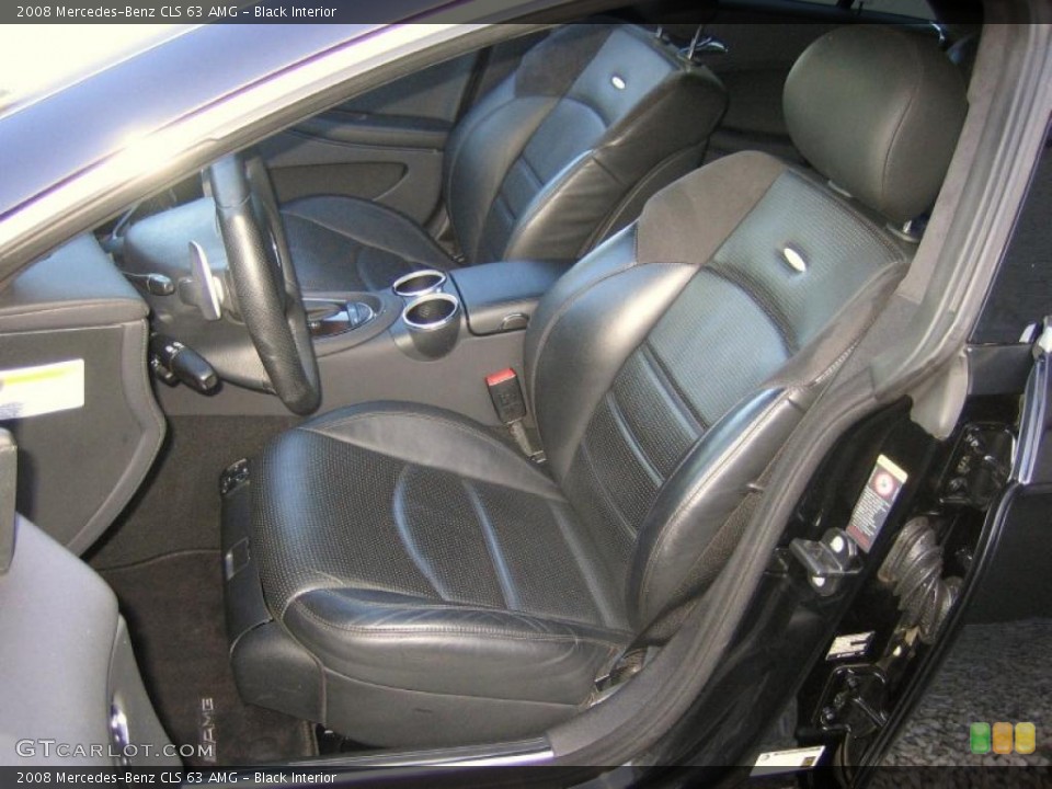 Black Interior Photo for the 2008 Mercedes-Benz CLS 63 AMG #41443671