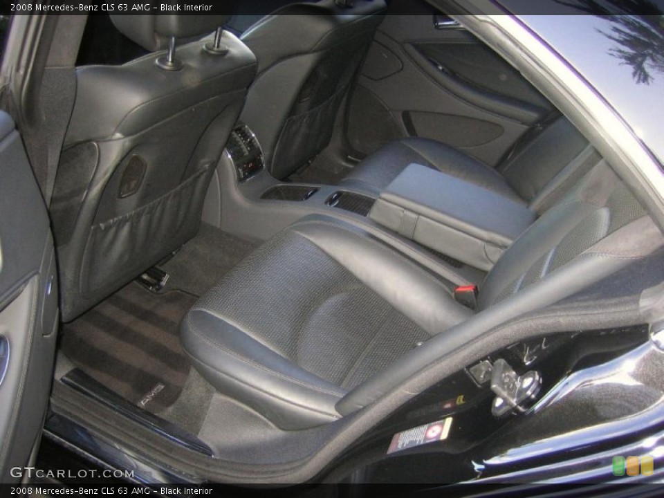 Black Interior Photo for the 2008 Mercedes-Benz CLS 63 AMG #41443687
