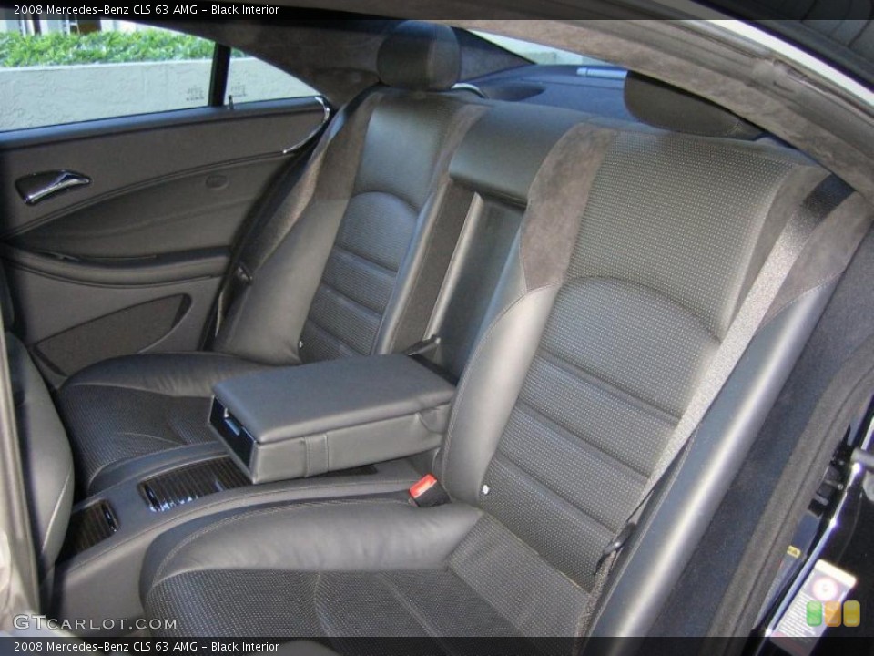 Black Interior Photo for the 2008 Mercedes-Benz CLS 63 AMG #41443703