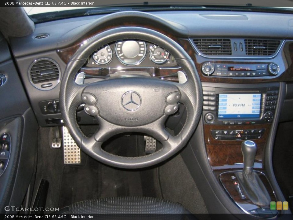 Black Interior Dashboard for the 2008 Mercedes-Benz CLS 63 AMG #41443791