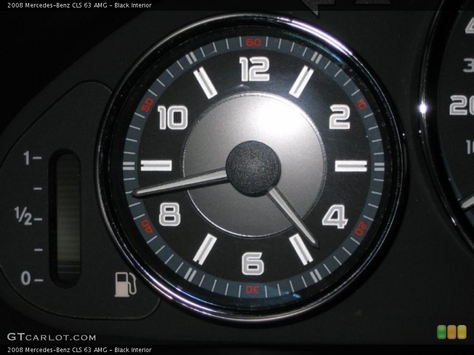 Black Interior Gauges for the 2008 Mercedes-Benz CLS 63 AMG #41443855