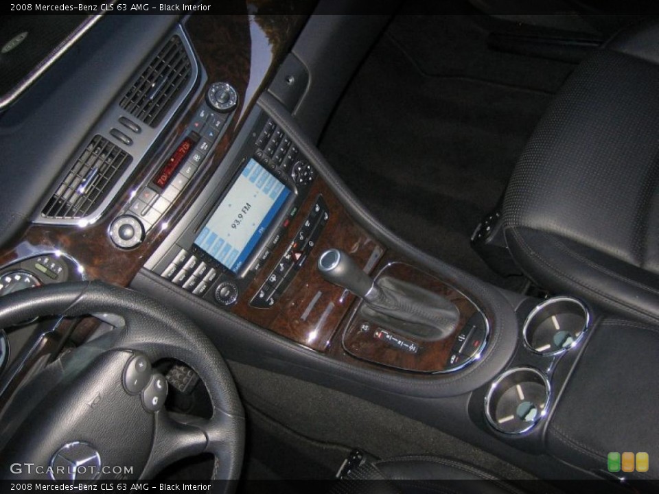 Black Interior Controls for the 2008 Mercedes-Benz CLS 63 AMG #41443947