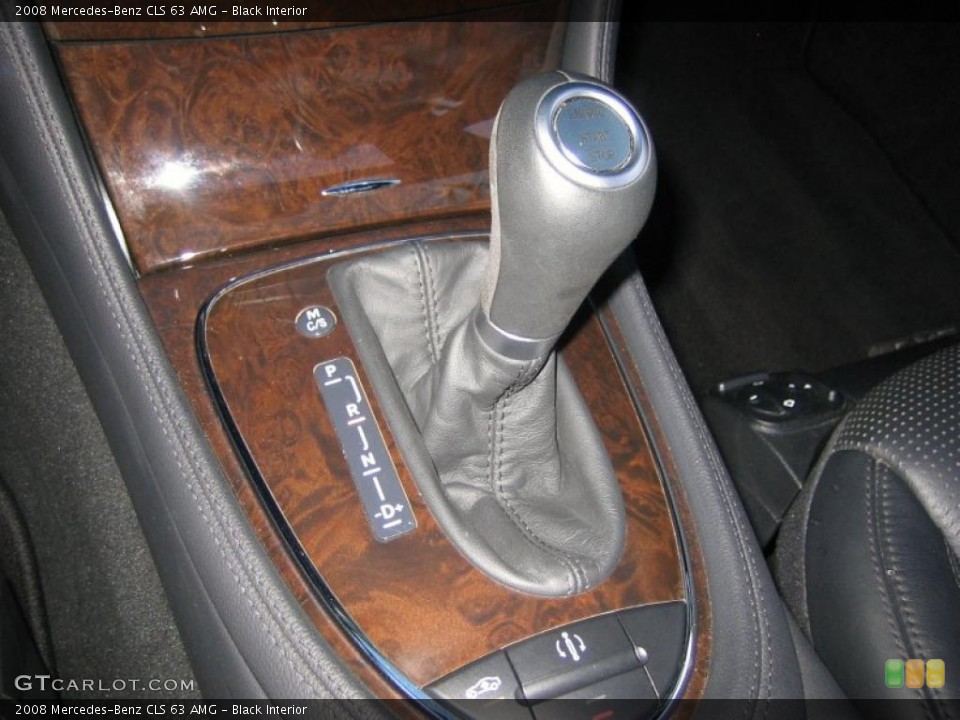 Black Interior Transmission for the 2008 Mercedes-Benz CLS 63 AMG #41443983