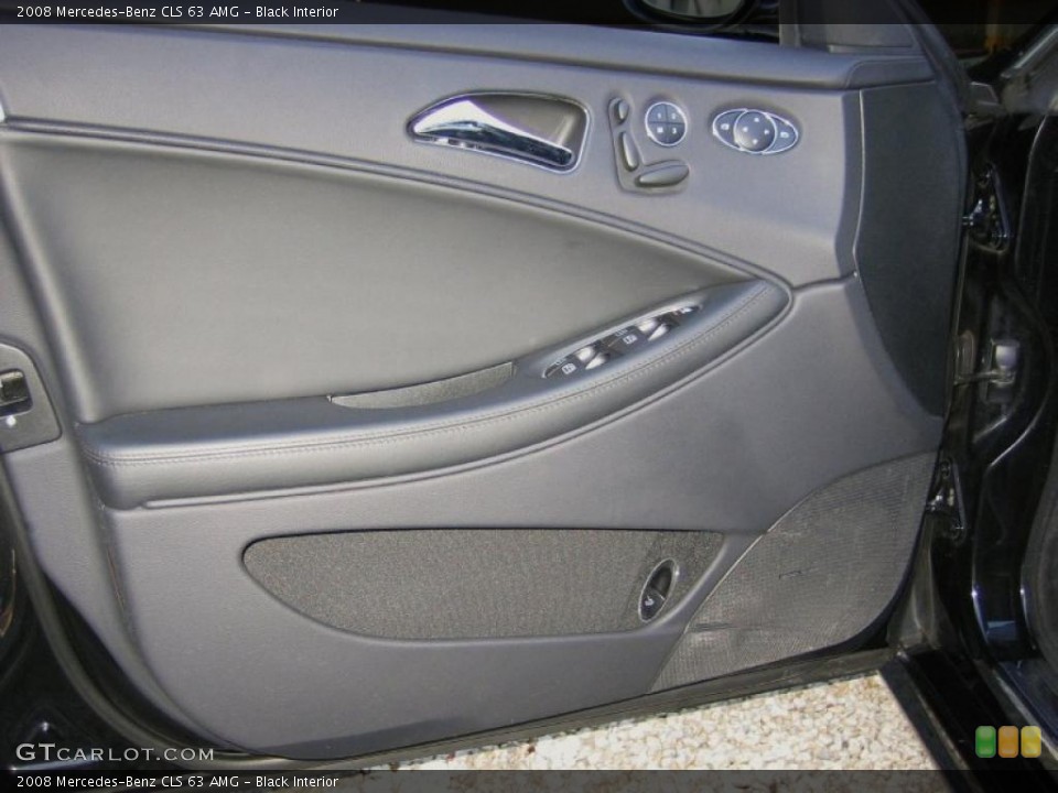 Black Interior Door Panel for the 2008 Mercedes-Benz CLS 63 AMG #41444007