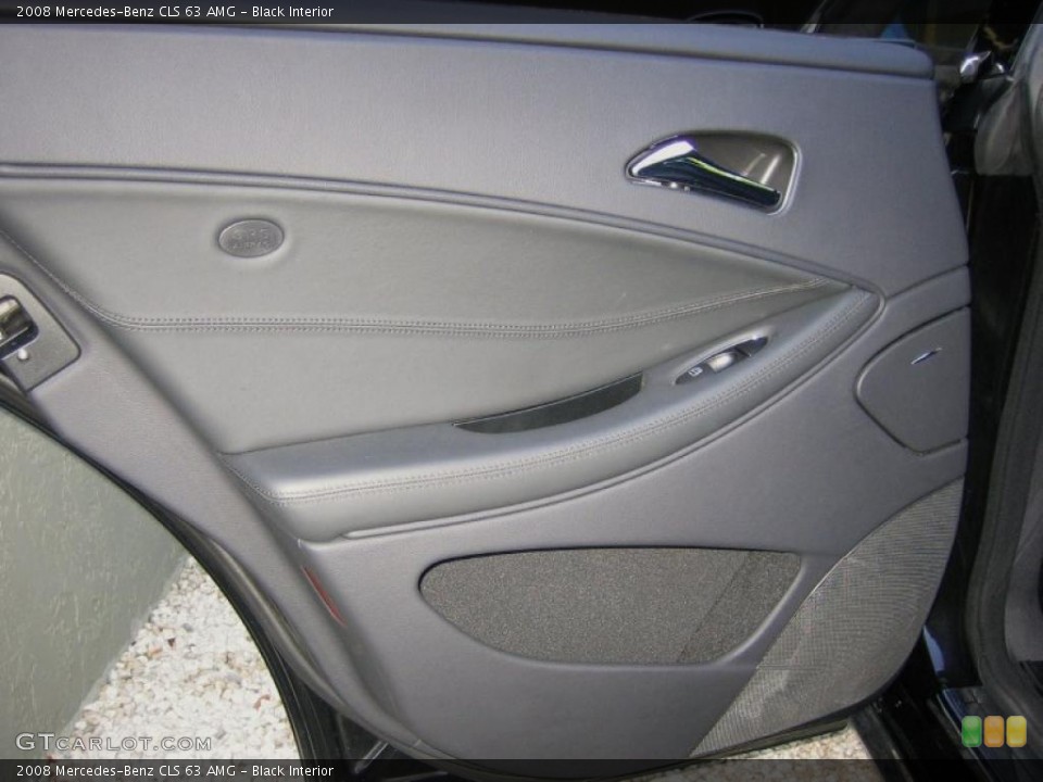 Black Interior Door Panel for the 2008 Mercedes-Benz CLS 63 AMG #41444019