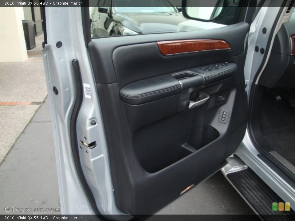 Graphite Interior Door Panel for the 2010 Infiniti QX 56 4WD #41444199
