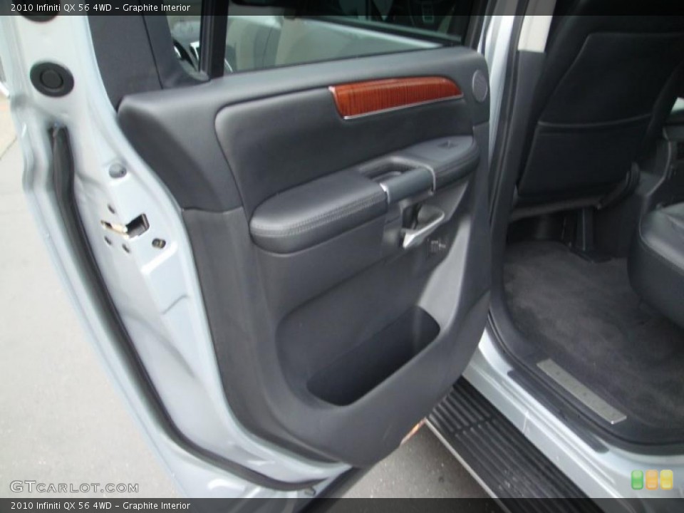 Graphite Interior Door Panel for the 2010 Infiniti QX 56 4WD #41444275