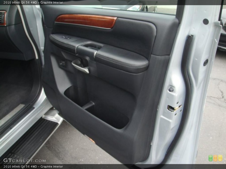 Graphite Interior Door Panel for the 2010 Infiniti QX 56 4WD #41444379