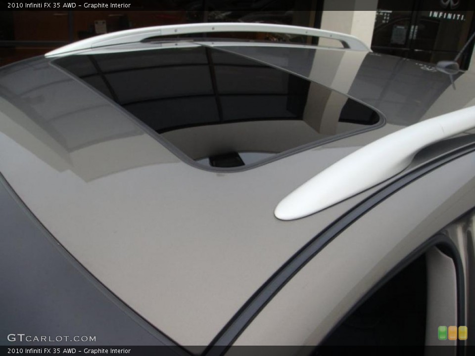 Graphite Interior Sunroof for the 2010 Infiniti FX 35 AWD #41444563