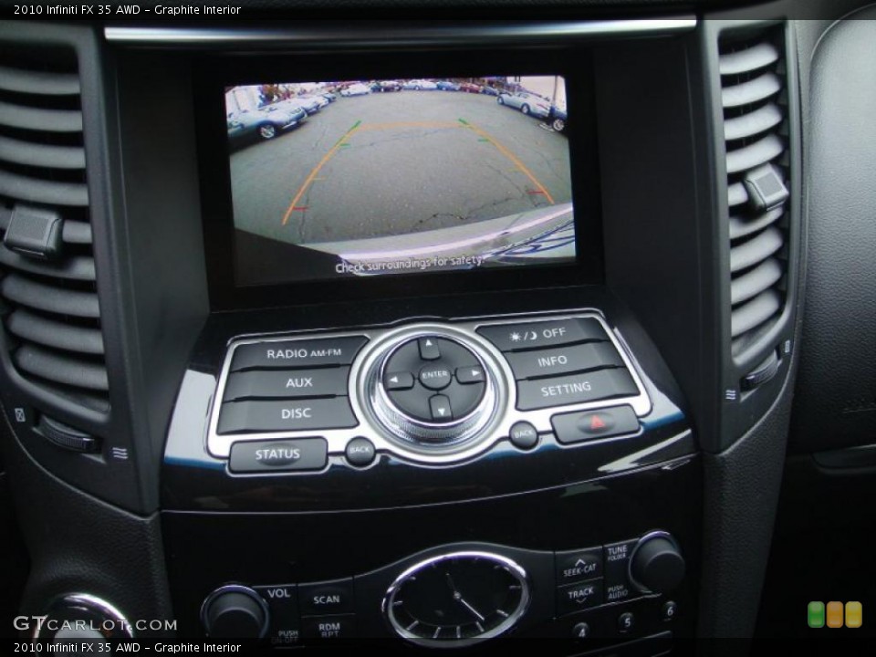 Graphite Interior Navigation for the 2010 Infiniti FX 35 AWD #41444679