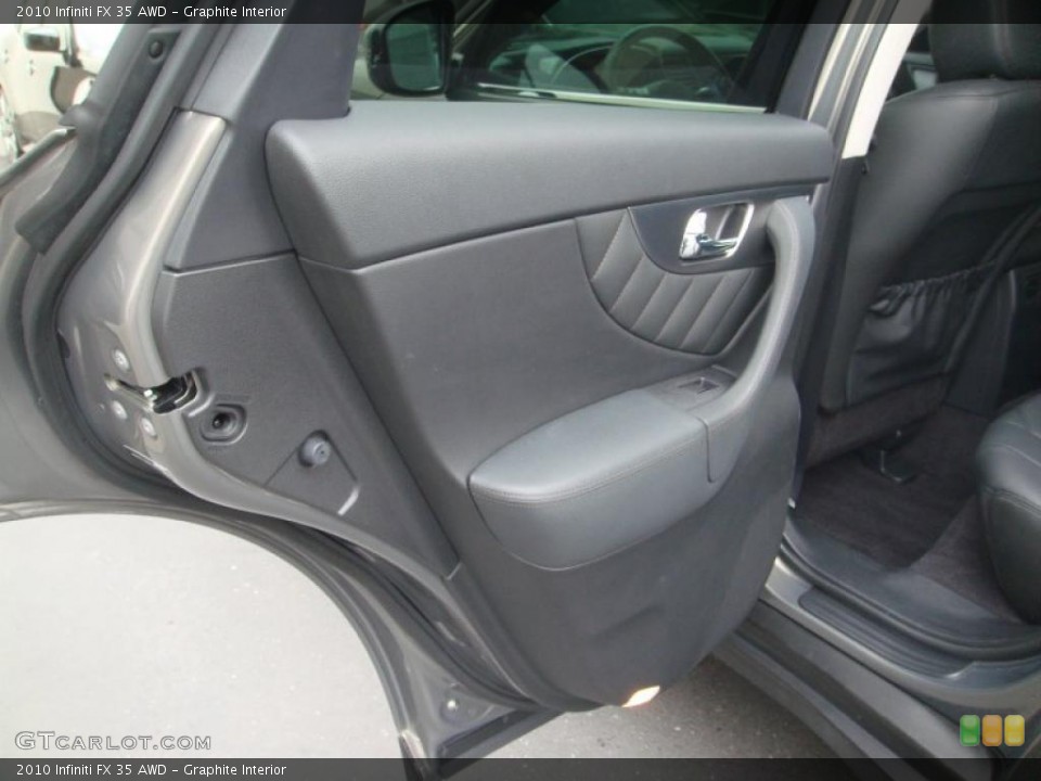 Graphite Interior Door Panel for the 2010 Infiniti FX 35 AWD #41444695