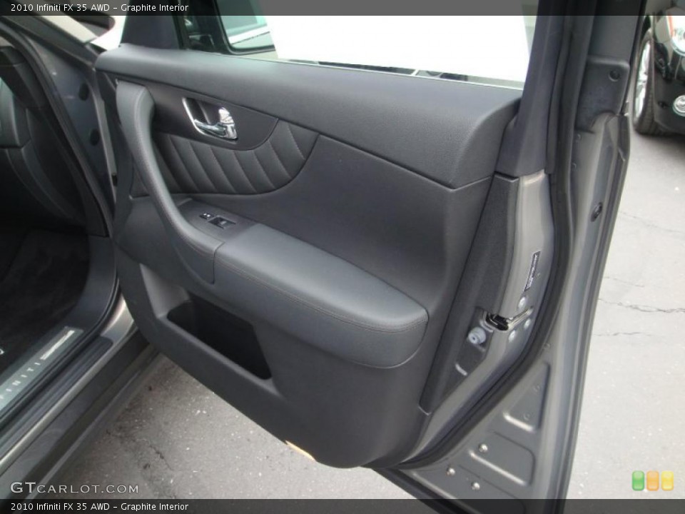 Graphite Interior Door Panel for the 2010 Infiniti FX 35 AWD #41444767