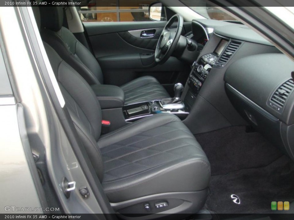 Graphite Interior Photo for the 2010 Infiniti FX 35 AWD #41444779