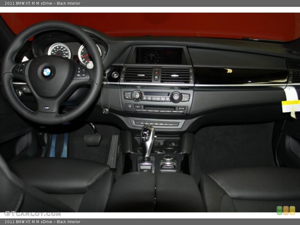 Black 2011 BMW X5 M Interiors