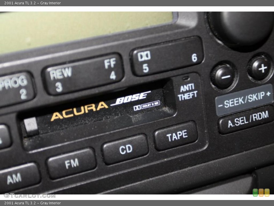 Gray Interior Controls for the 2001 Acura TL 3.2 #41446043
