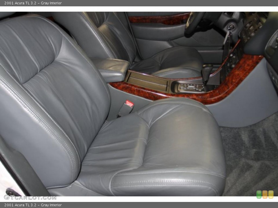 Gray 2001 Acura TL Interiors