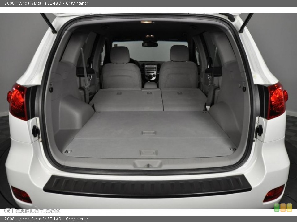 Gray Interior Trunk for the 2008 Hyundai Santa Fe SE 4WD #41447315