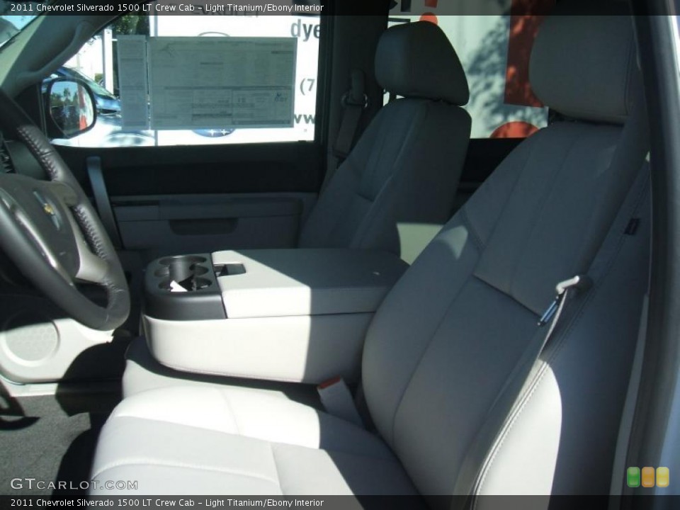 Light Titanium/Ebony Interior Photo for the 2011 Chevrolet Silverado 1500 LT Crew Cab #41448587