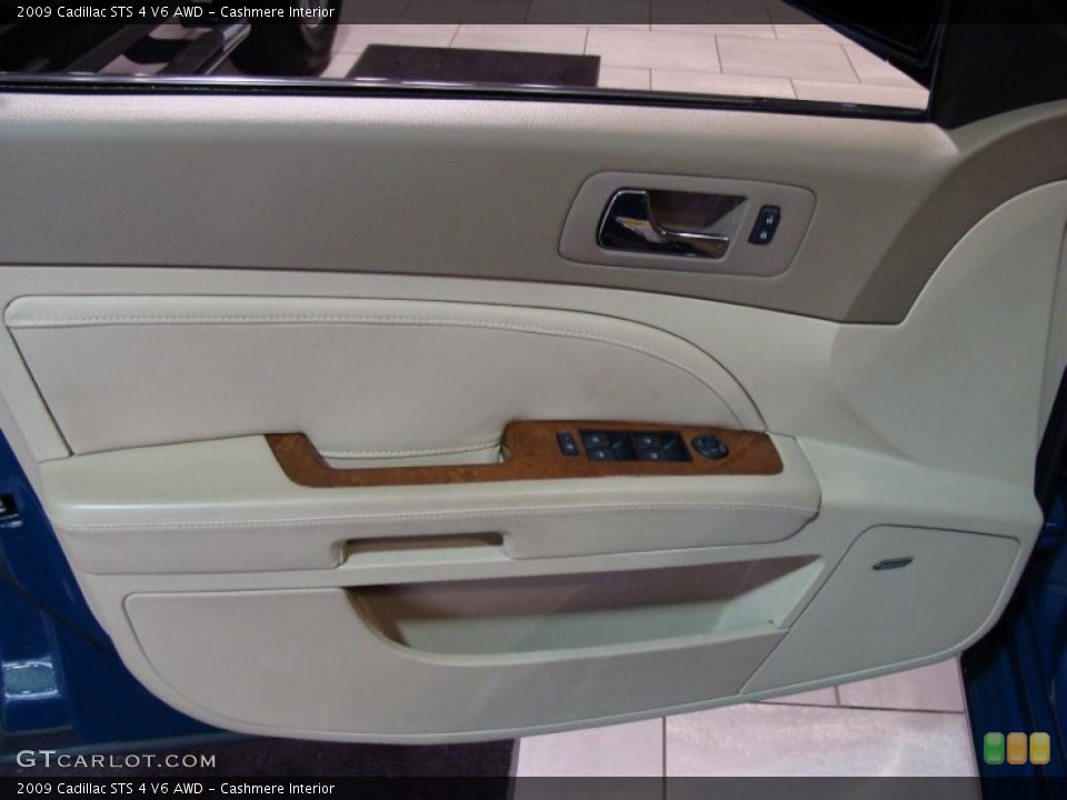 Cashmere Interior Door Panel for the 2009 Cadillac STS 4 V6 AWD #41449855