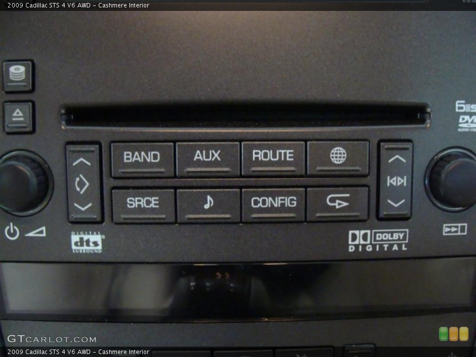 Cashmere Interior Controls for the 2009 Cadillac STS 4 V6 AWD #41449995