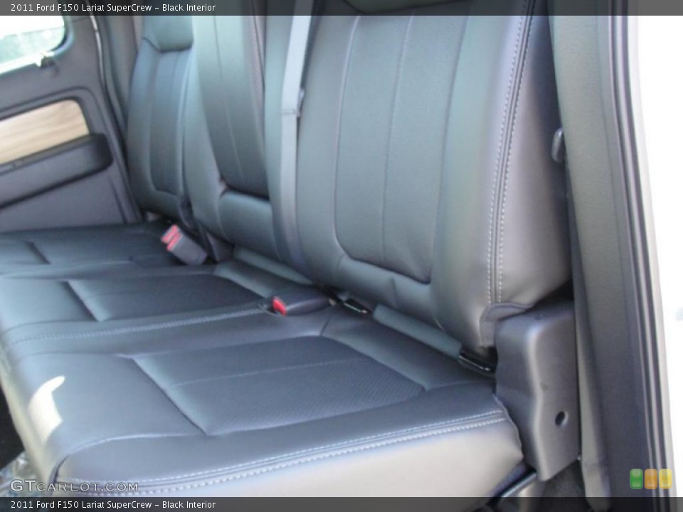 Black Interior Photo for the 2011 Ford F150 Lariat SuperCrew #41450139