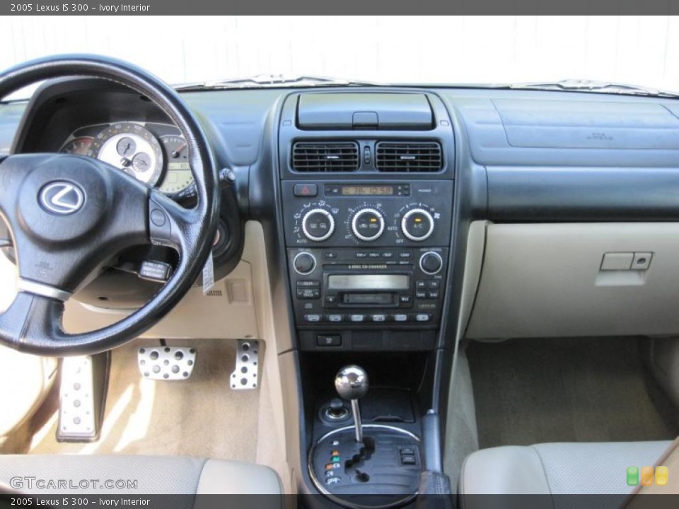 Ivory Interior Dashboard for the 2005 Lexus IS 300 #41450187